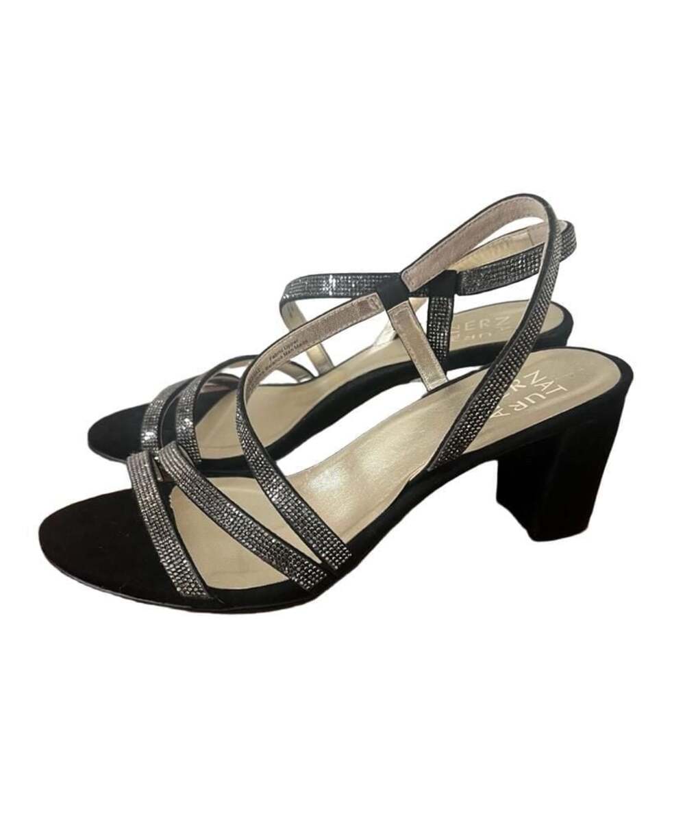 Naturalizer Vanessa2 Rhinestone Embellished Strappy Heeled Sandal